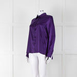 Riani Purple Silk Shirt