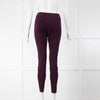 Stouls Purple Suede Leggings