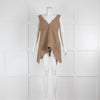 Proenza Schouler Khaki Structured Tank Top