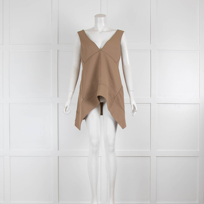 Proenza Schouler Khaki Structured Tank Top