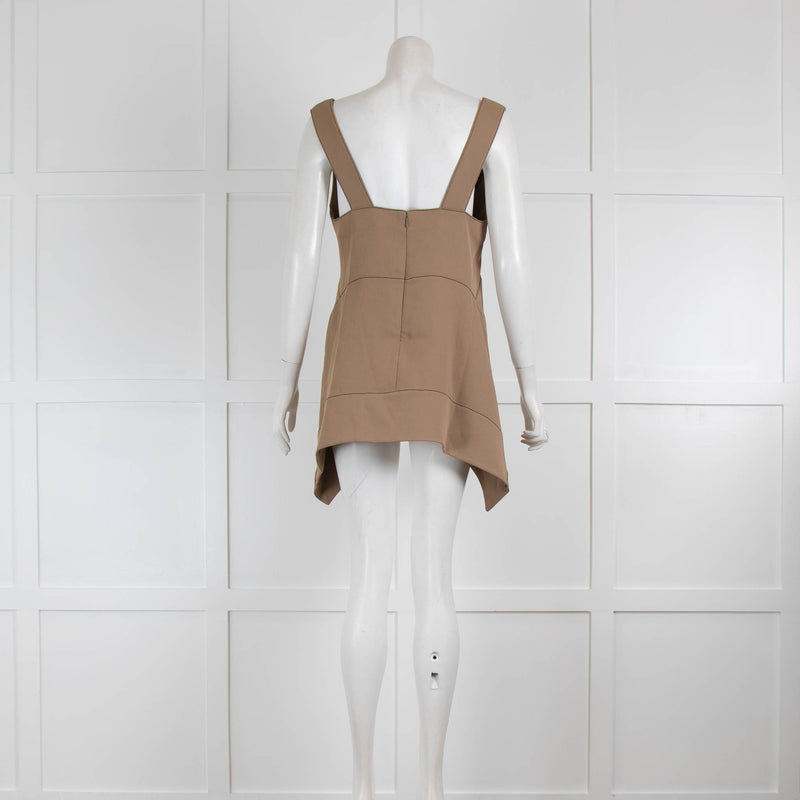 Proenza Schouler Khaki Structured Tank Top