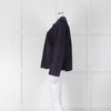 Weekend Max Mara Navy Blue Suede Jacket