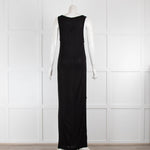 Joseph Black Sleeveless Maxi Dress