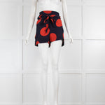 Vivienne Westwood Anglomania Navy & Red Patterned Shorts