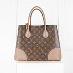 Louis Vuitton Monogram Flandrin Bag with Taupe Detailing