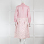 Sara Roka Pink Shirt Top Dress