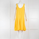 Rhode Yellow Cotton Sleeveless Sun Dress