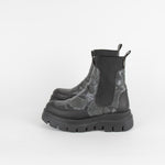 Russell and Bromley Grey Snake Conquer Boots