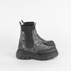 Russell and Bromley Grey Snake Conquer Boots