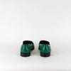 Gucci Green Matelasse Marmont Loafers