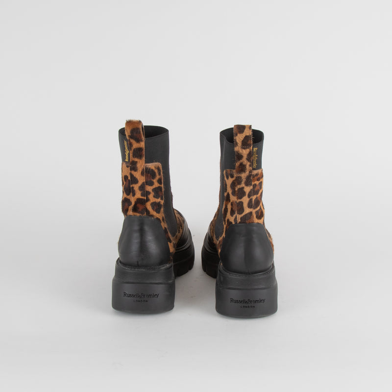 Russell & Bromley Leopard Print Conquer Boots