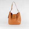 Hogan Tan Shoulder Bag With Red Lining