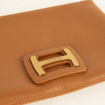 Hogan Tan Wrist Pouch