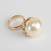 Christain Dior Large Pearl Ring