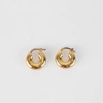 Jil Sander Classic Round Earrings