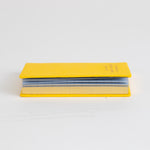 Smythson Yellow Mini 'Little by Little' Micro Notebook