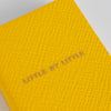 Smythson Yellow Mini 'Little by Little' Micro Notebook