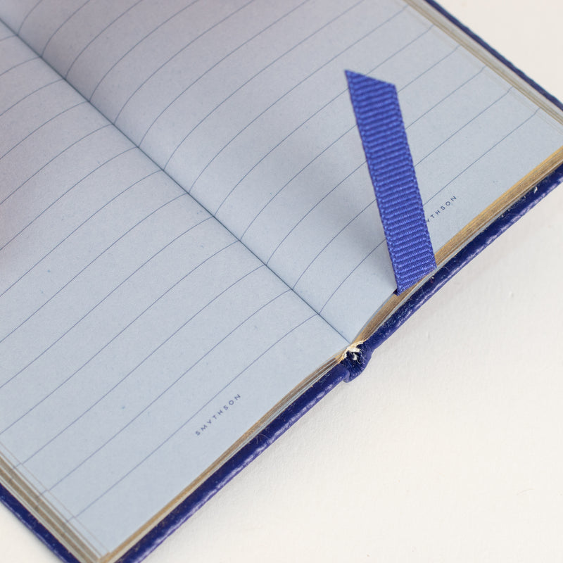 Smythson Blue ' Little Things Make a Big Difference' Micro Notebook