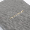 Smythson Silver 'Jingle Belles' Mini Notebook