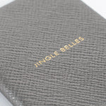 Smythson Silver 'Jingle Belles' Mini Notebook