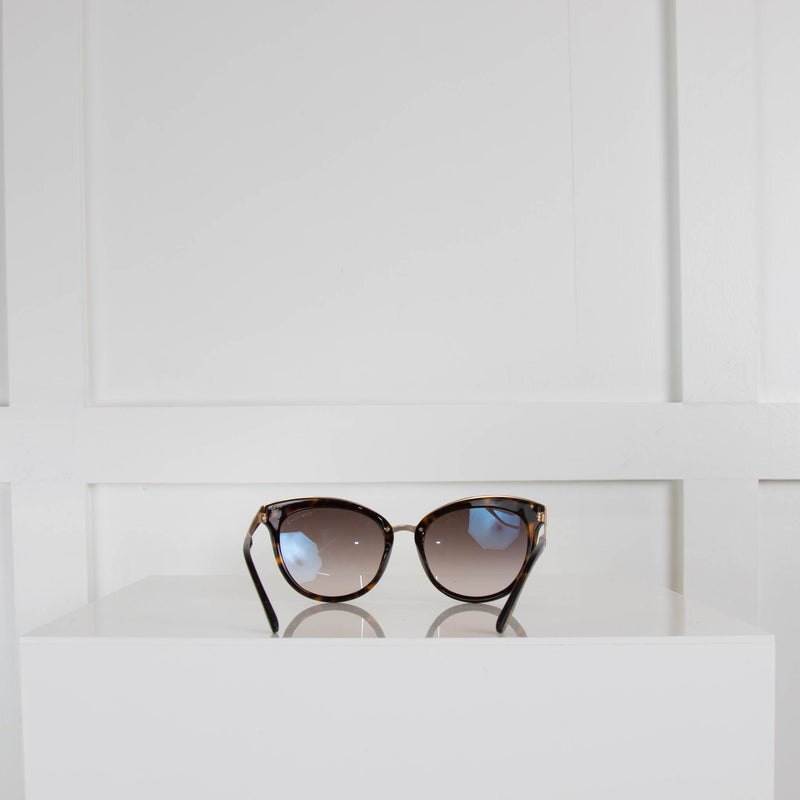 Tom Ford Tortoiseshell Cats Eye Sunglasses