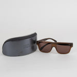 Alexander McQueen Brown D Frame Sunglasses