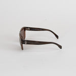 Alexander McQueen Brown D Frame Sunglasses