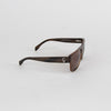 Alexander McQueen Brown D Frame Sunglasses