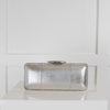 Lulu Guinness SIlver Lip Clasp Clutch