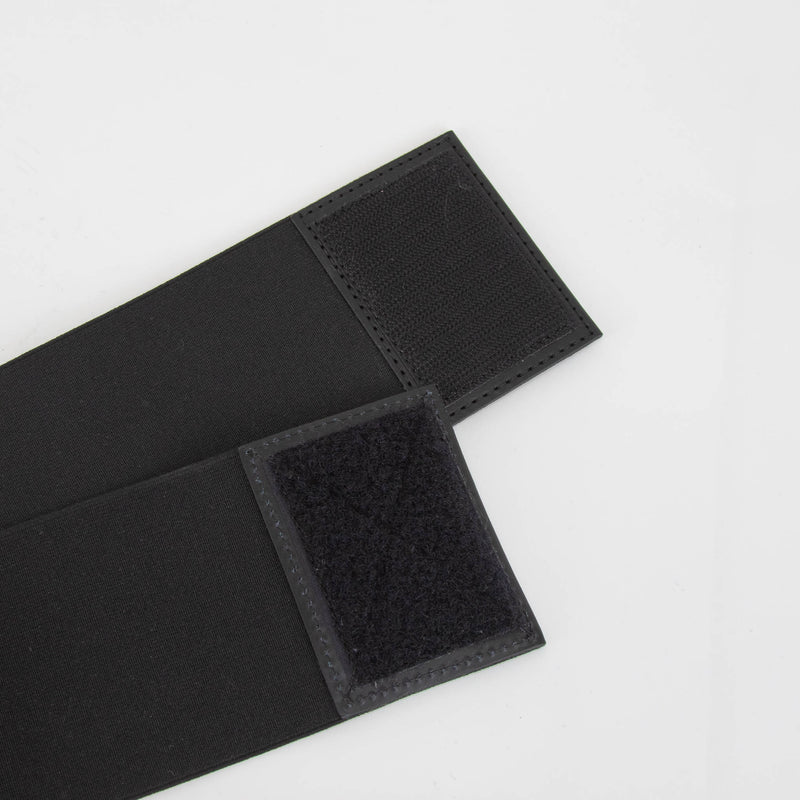 Raey Black Elastic & Leather Waist Belt