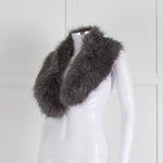 Unbranded Grey Faux Fur Tippet