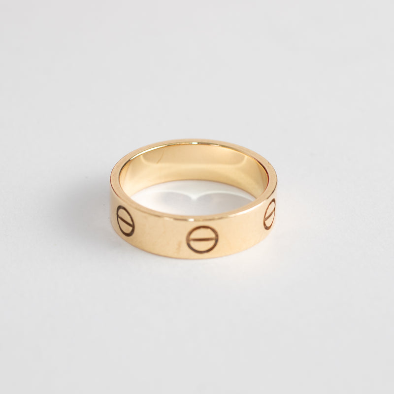 Cartier Yellow Gold Love Ring