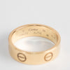 Cartier Yellow Gold Love Ring