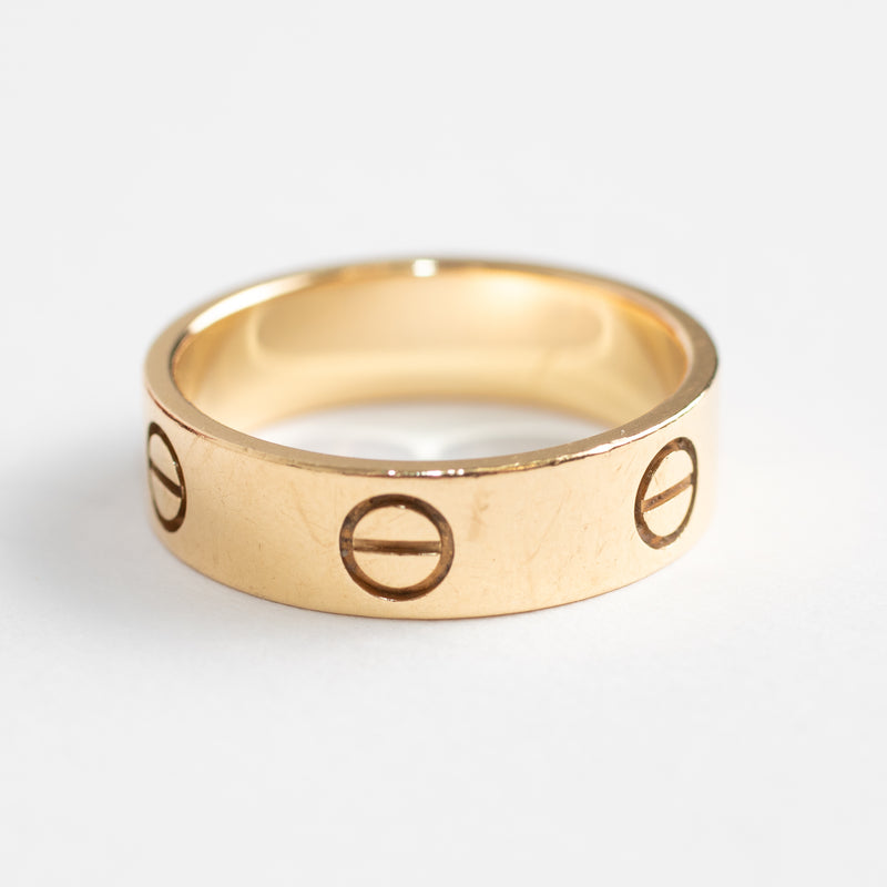 Cartier Yellow Gold Love Ring