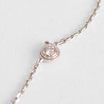 Cartier D'Amour Diamond XS Necklace in White Gold