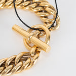 Tilly Sveaas Medium Gold Curb Link Bracelet