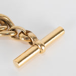 Tilly Sveaas Medium Gold Curb Link Bracelet