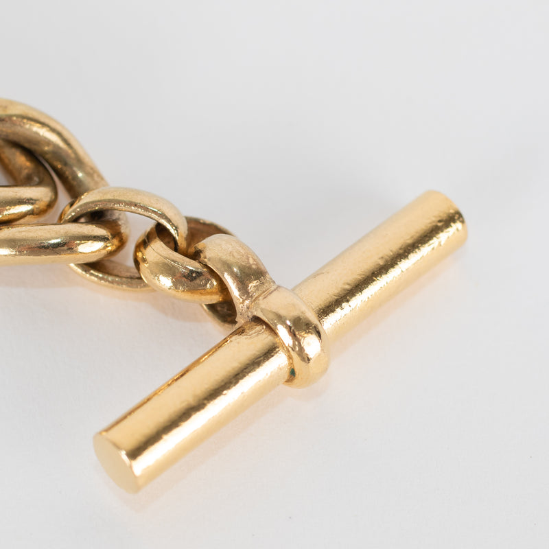 Tilly Sveaas Medium Gold Curb Link Bracelet