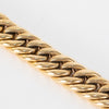 Tilly Sveaas Medium Gold Curb Link Bracelet