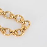 Tilly Sveaas Small Gold Interlock Bracelet