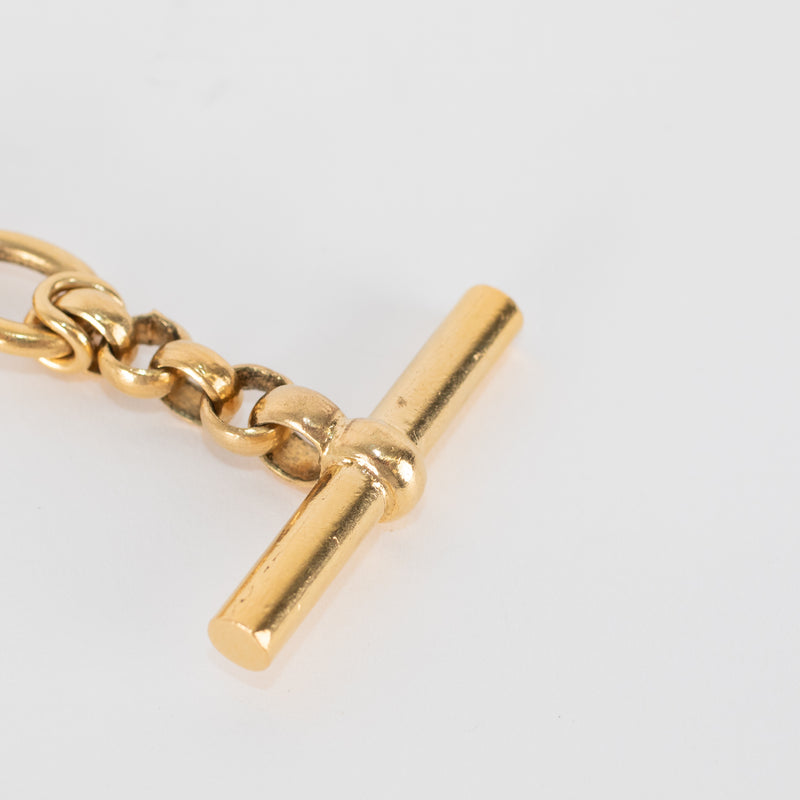 Tilly Sveaas Small Gold Interlock Bracelet