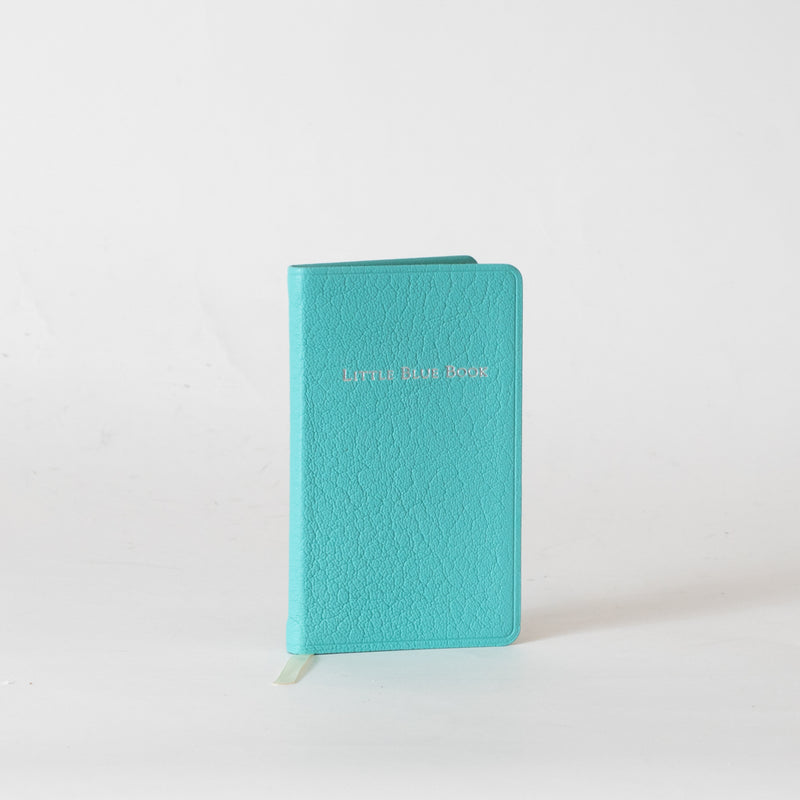 Tiffany & Co Leather Bound 'Little Blue Book' Notebook