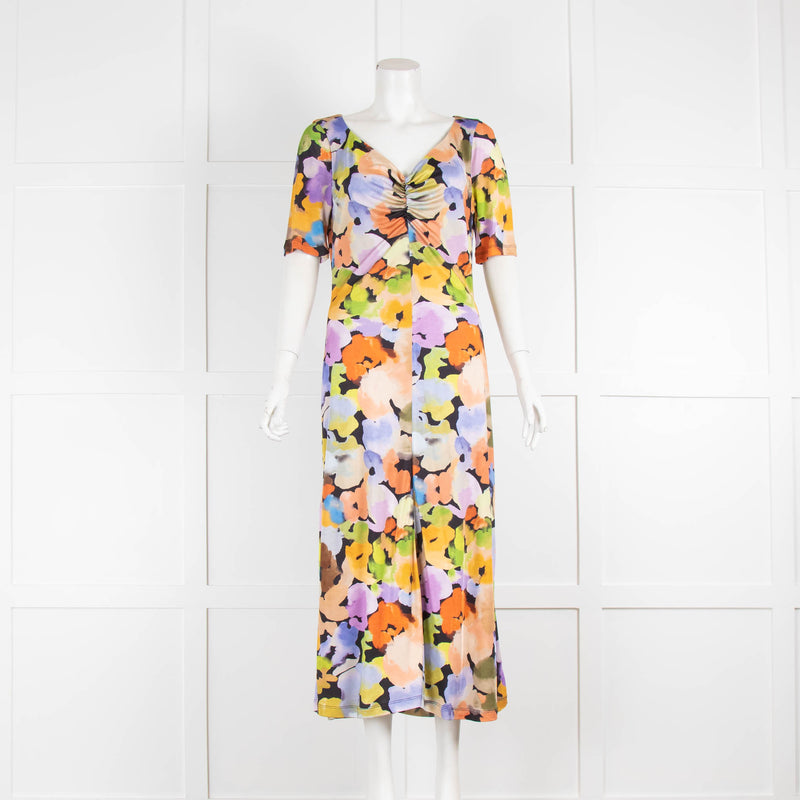 Stine Goya Multi Colour Floral Maxi Dress