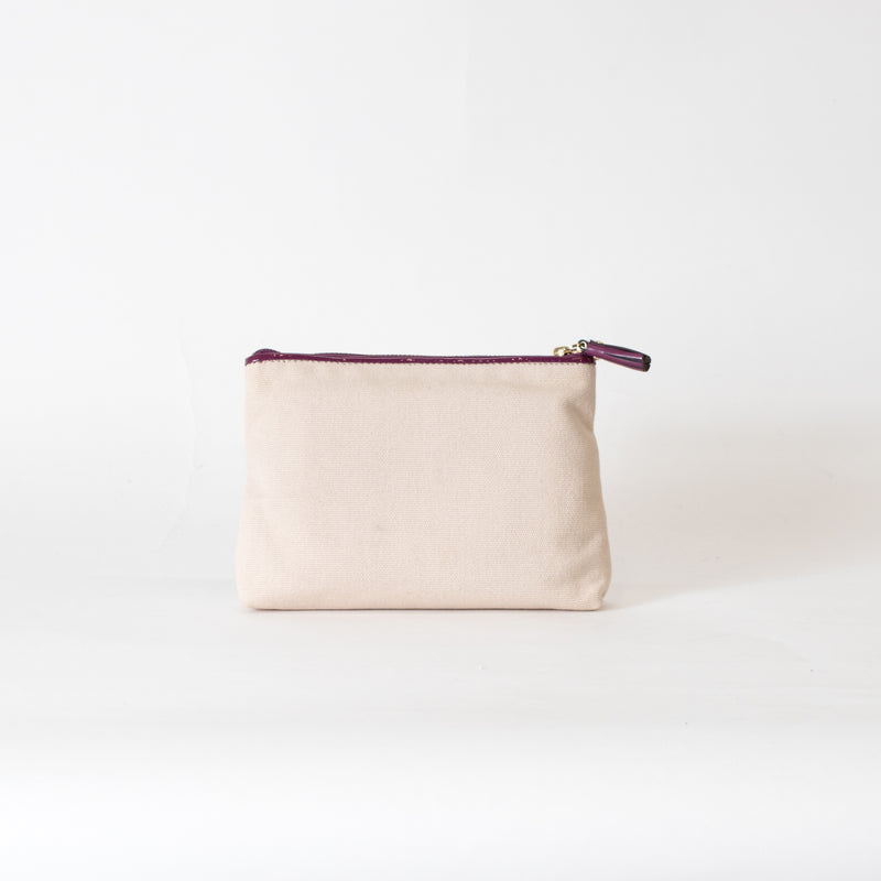 Anya Hindmarch Canvas 'Tokyo' Pouch