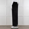 Alexander Wang T Black Velour Fitted Maxi Skirt