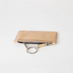 Salvatore Ferragamo Embossed Logo Key Chain Pouch