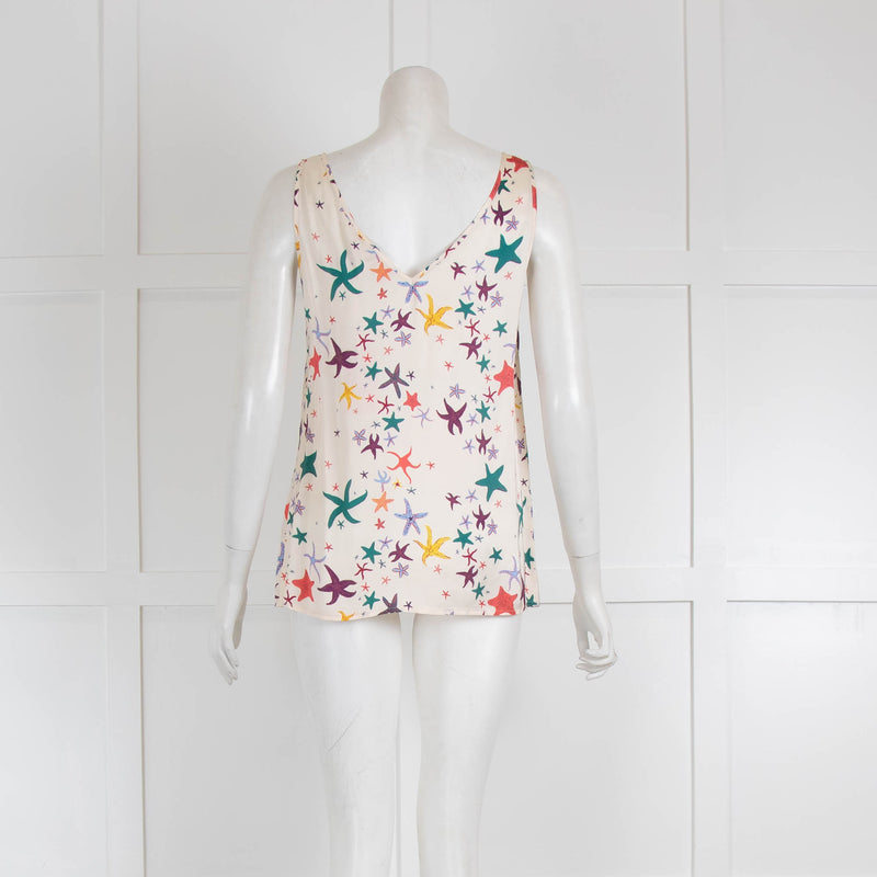 Sirens Starfish Print Tank Top