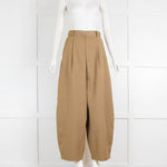 By Malene Birger Wide Leg Twill Trousers