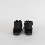 Chanel Black Side Zip High Top Sneakers