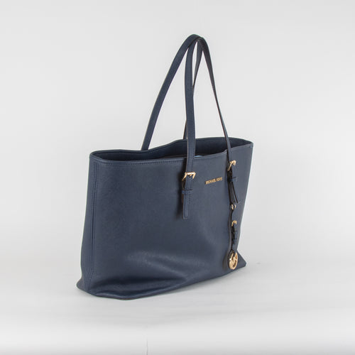 Michael Kors Jet Set Navy Tote Bag